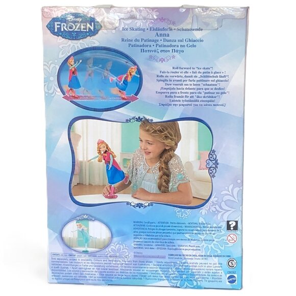 New in Box-Mattel Disney Frozen  Ice Skating Anna 11.5" - Picture 5 of 15